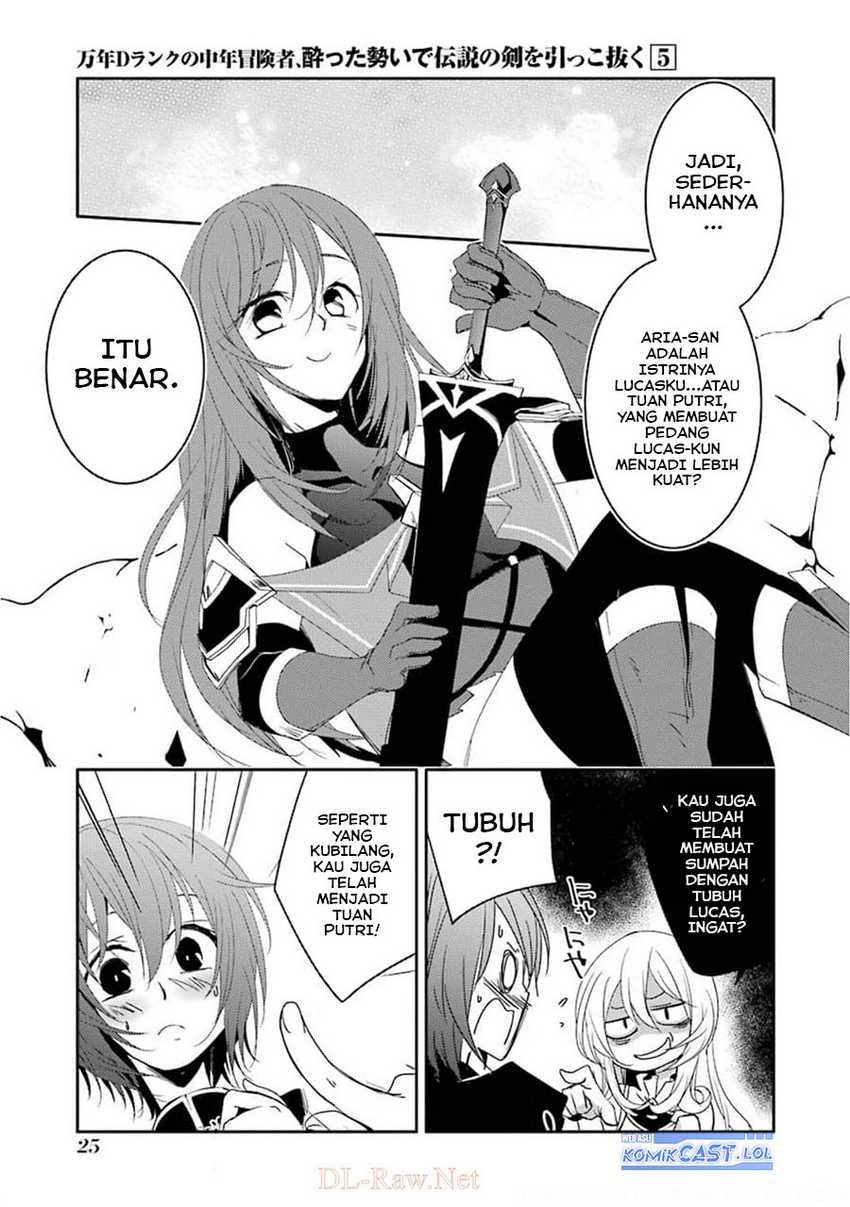 Mannen D-rank No Chuunen Boukensha Yotta Ikioi De Densetsu No Ken Wo Hikkonuku Chapter 24 Gambar 28