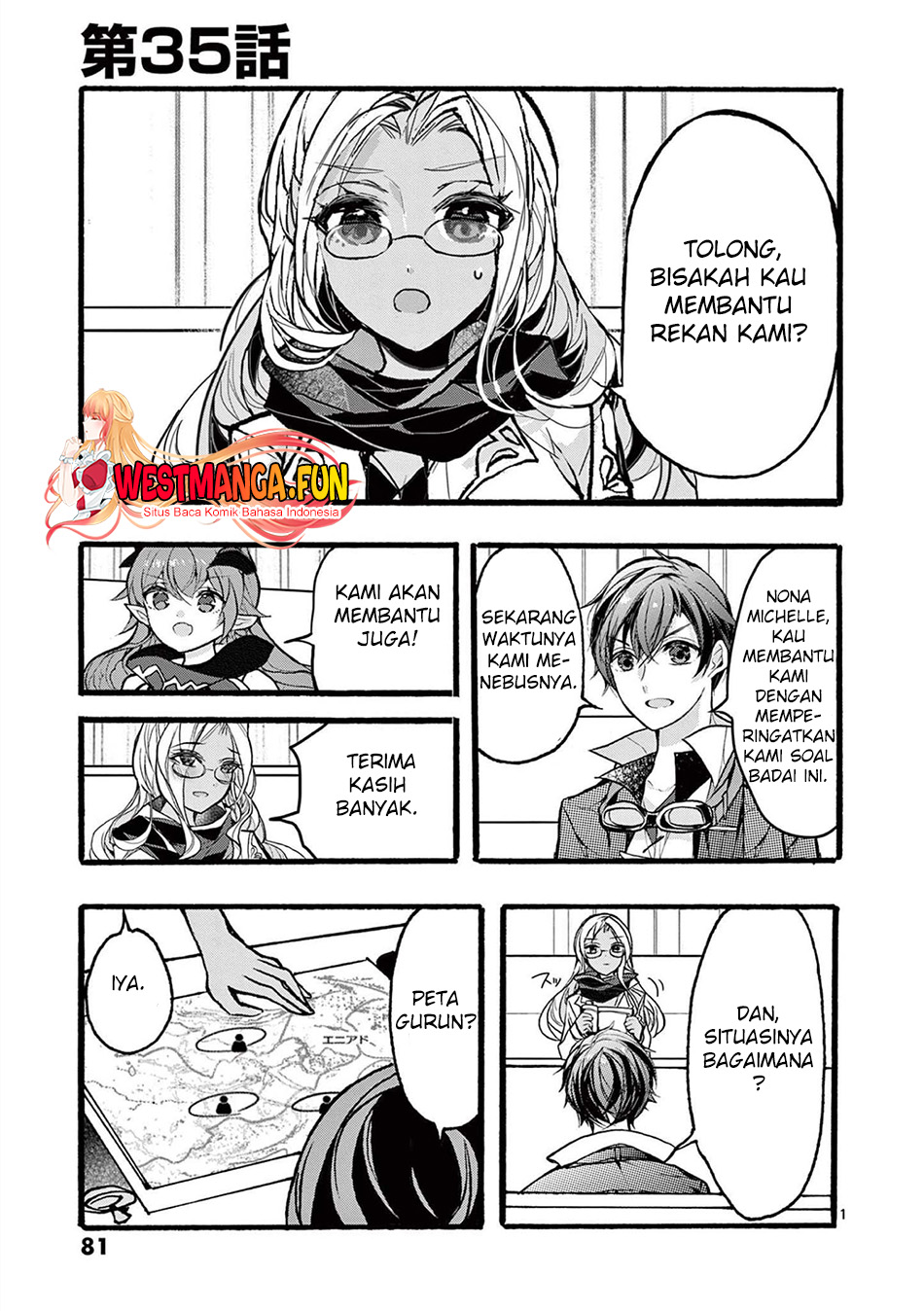 Baca Manga Saikyo Shoku Kara Shokyu Shoku Ni Nattano Ni, Naze Ka Yushatachi Kara Tayoraretemasu Chapter 35 Gambar 2