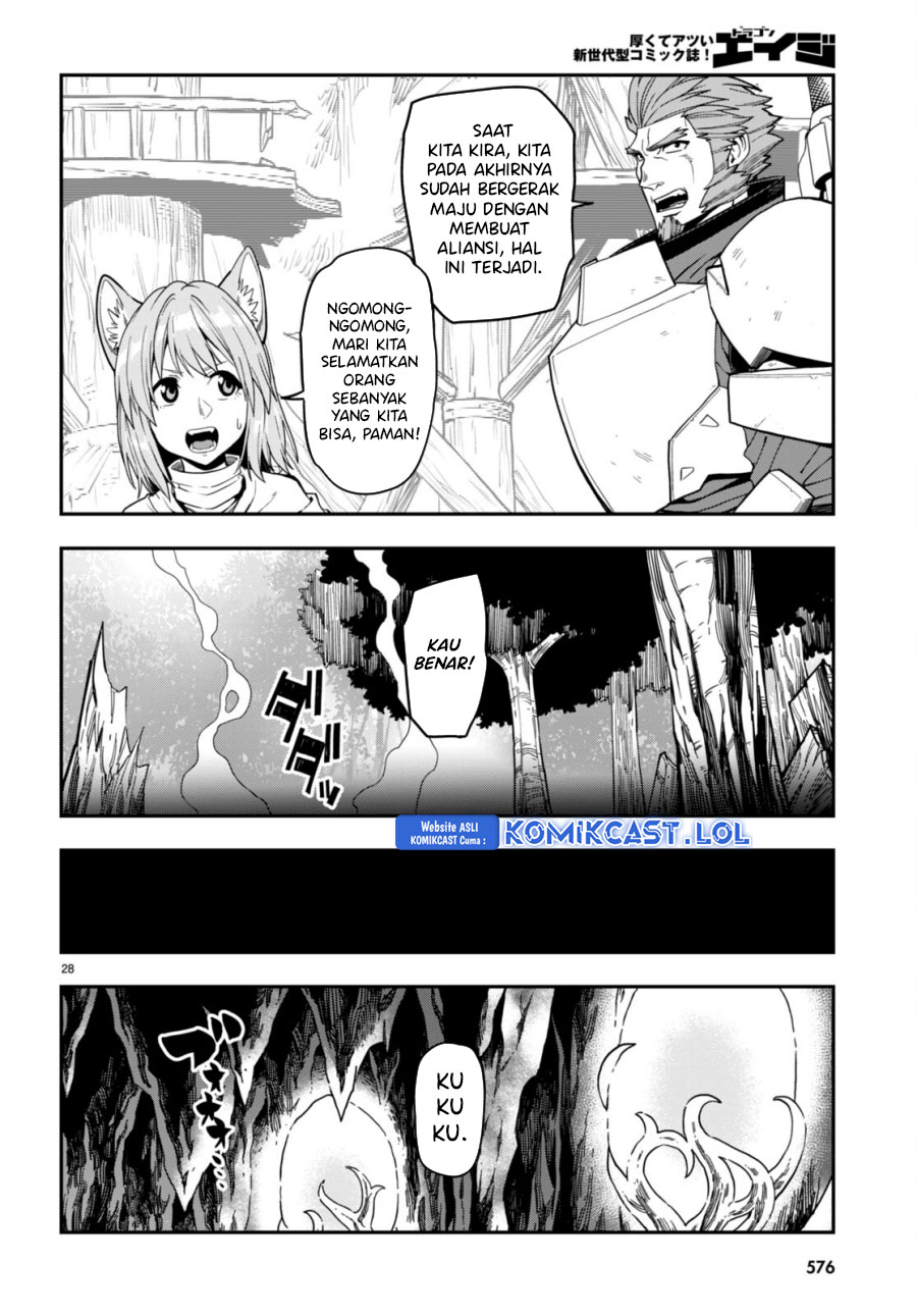Konjiki no Moji Tsukai: Yuusha Yonin ni Makikomareta Unique Cheat Chapter 99 Gambar 28