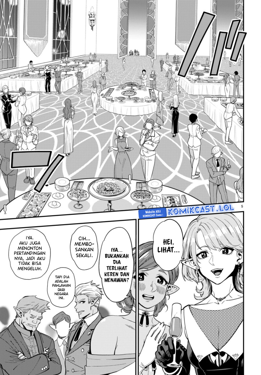 Konjiki no Moji Tsukai: Yuusha Yonin ni Makikomareta Unique Cheat Chapter 99 Gambar 6