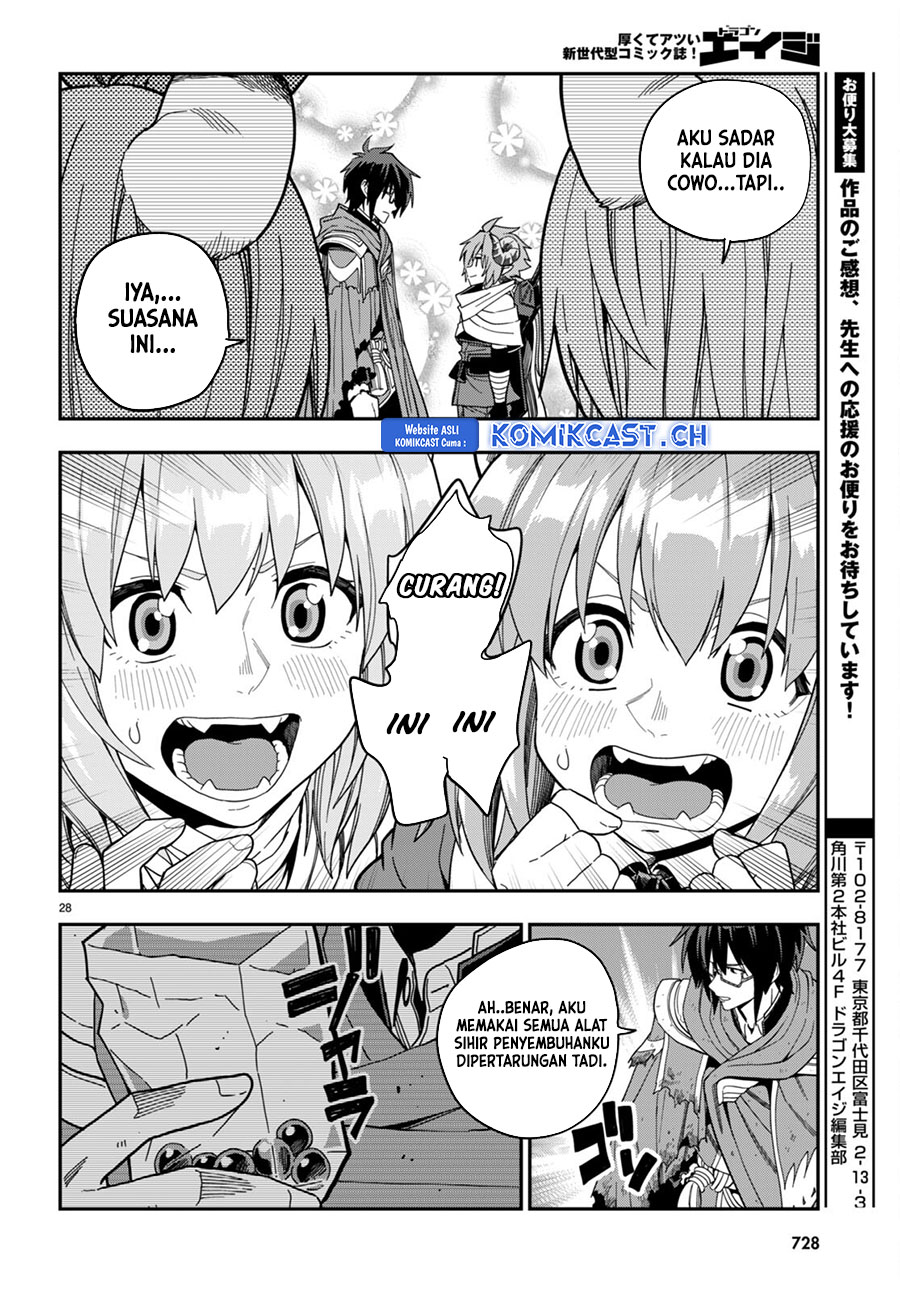 Konjiki no Moji Tsukai: Yuusha Yonin ni Makikomareta Unique Cheat Chapter 97 Gambar 28