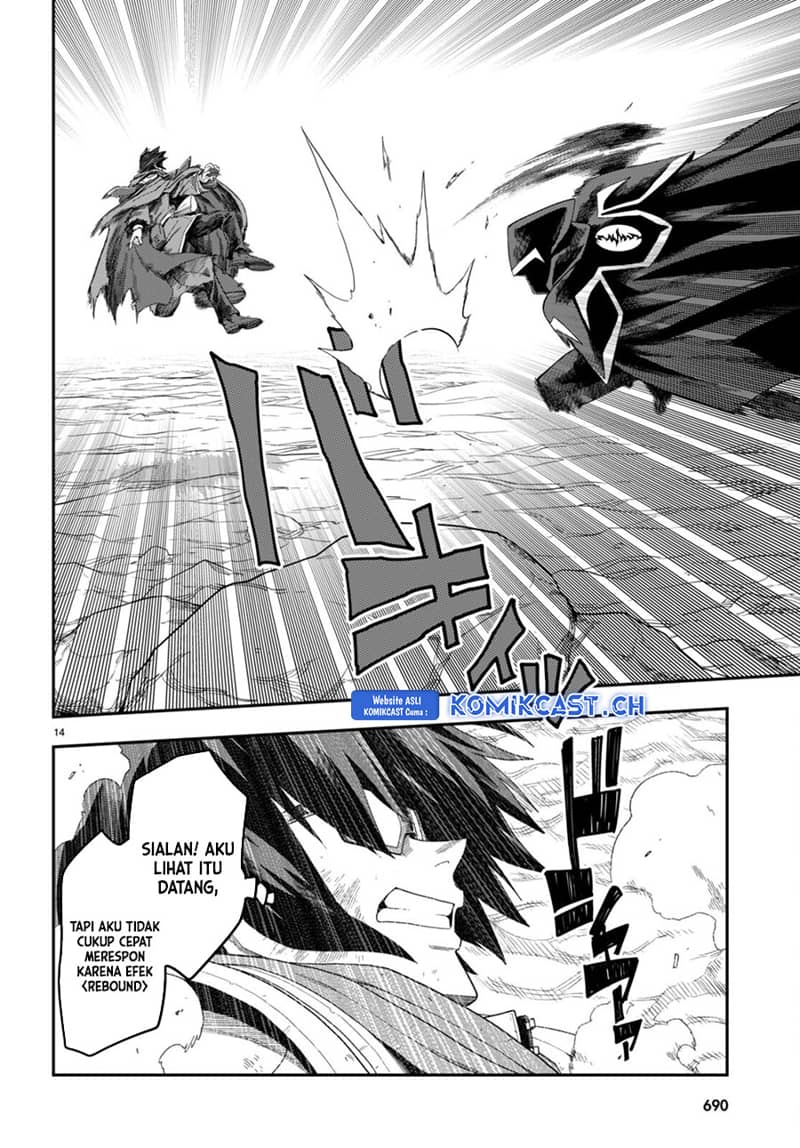 Konjiki no Moji Tsukai: Yuusha Yonin ni Makikomareta Unique Cheat Chapter 96 Gambar 17