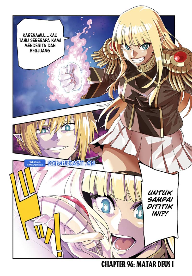 Konjiki no Moji Tsukai: Yuusha Yonin ni Makikomareta Unique Cheat Chapter 96 Gambar 3