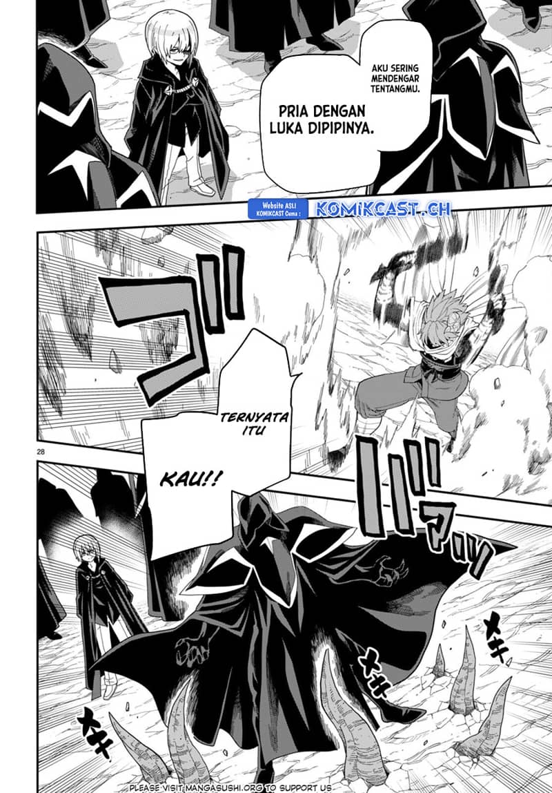 Konjiki no Moji Tsukai: Yuusha Yonin ni Makikomareta Unique Cheat Chapter 96 Gambar 30