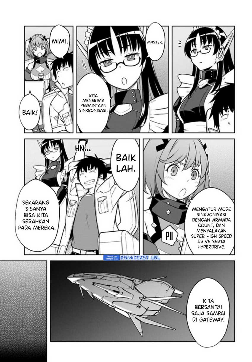 Mezametara Saikyou Soubi to Uchuusen-mochi datta no de Chapter 36.1 Gambar 6