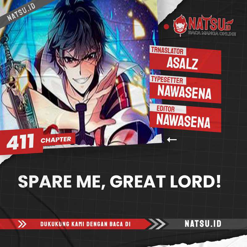 Baca Komik Spare Me, Great Lord! Chapter 411 Gambar 1
