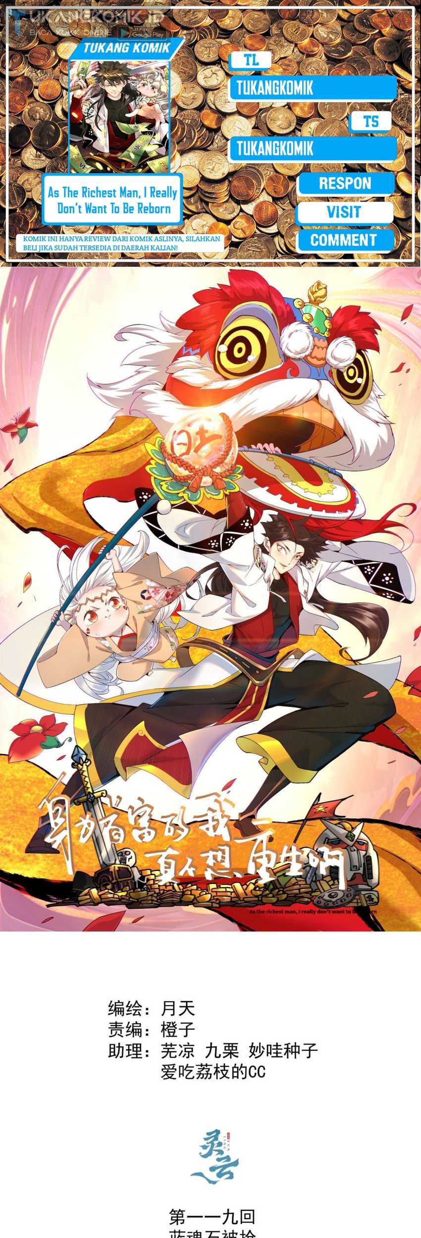 Komik As The Richest Man, I Really Don’t Want To Be Reborn Chapter 119 gambar nomor 1