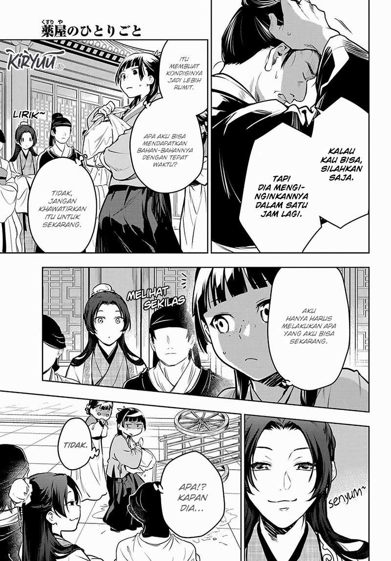 Kusuriya no Hitorigoto Chapter 68 Gambar 28