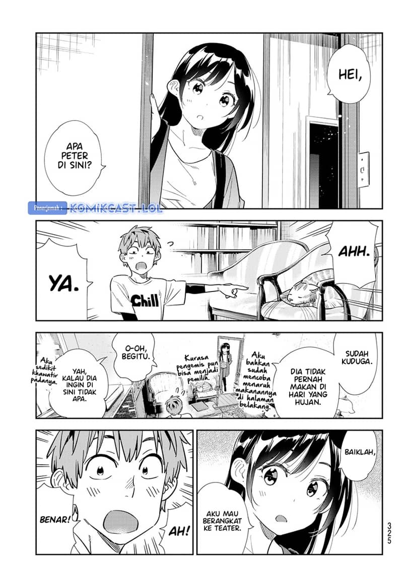 Kanojo Okarishimasu Chapter 298 Gambar 4