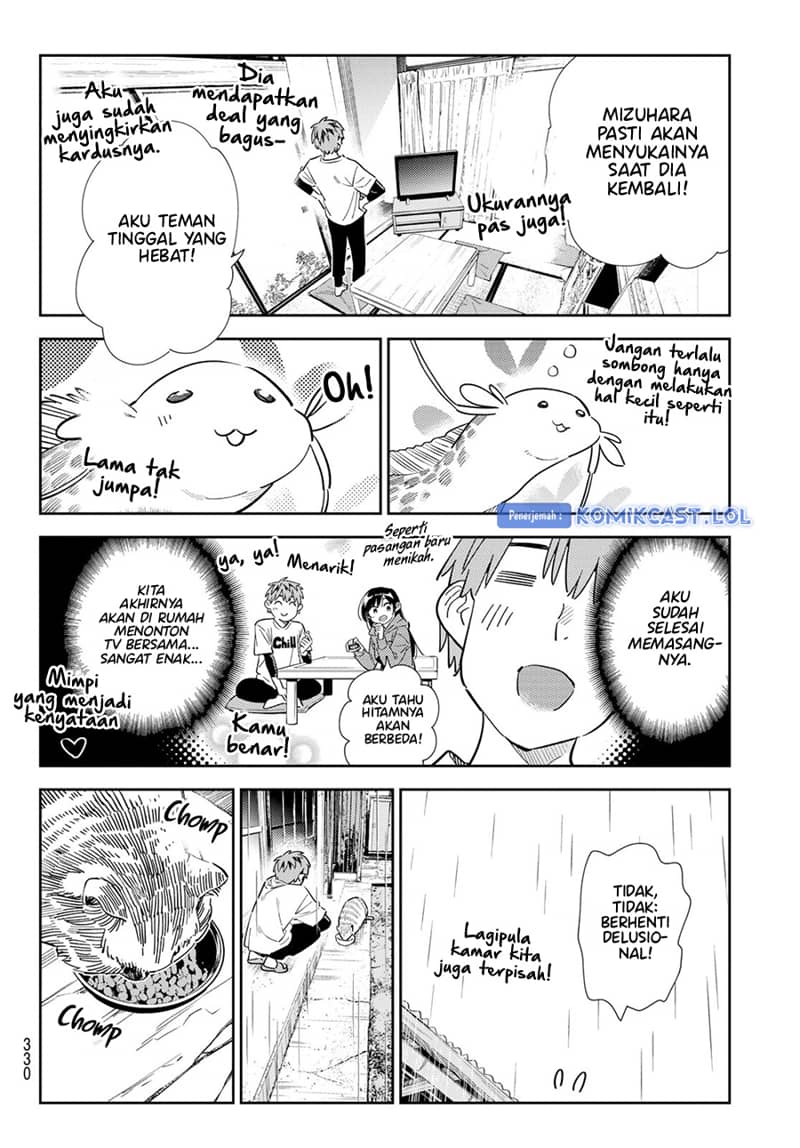 Kanojo Okarishimasu Chapter 298 Gambar 9