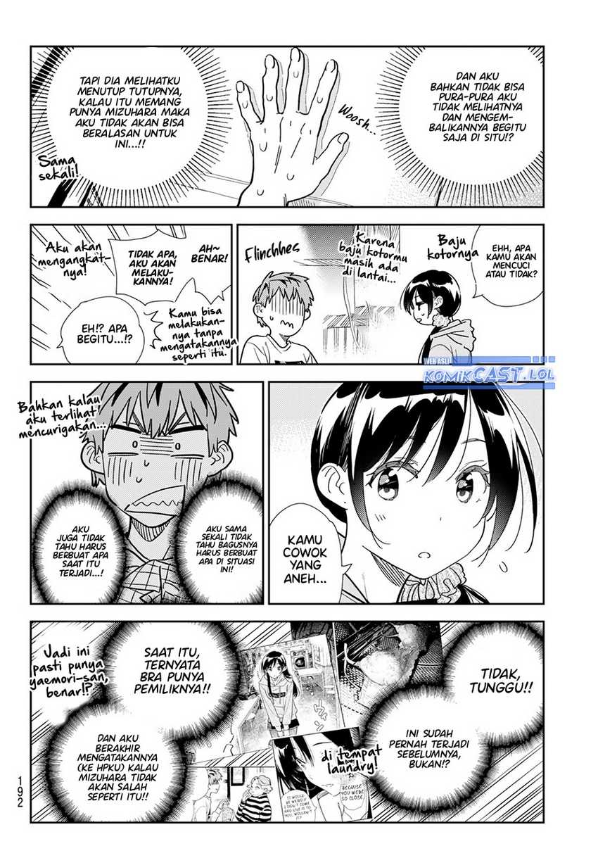 Kanojo Okarishimasu Chapter 299 Gambar 9
