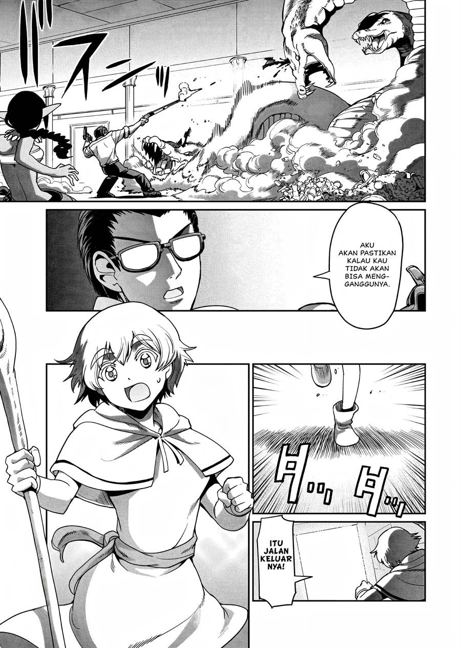 Isekai Shoukan Oji-san no Juumusou Life – Sabage Suki Salaryman wa Kaisha Owari ni Isekai e Chokki suru Chapter 17 Gambar 10