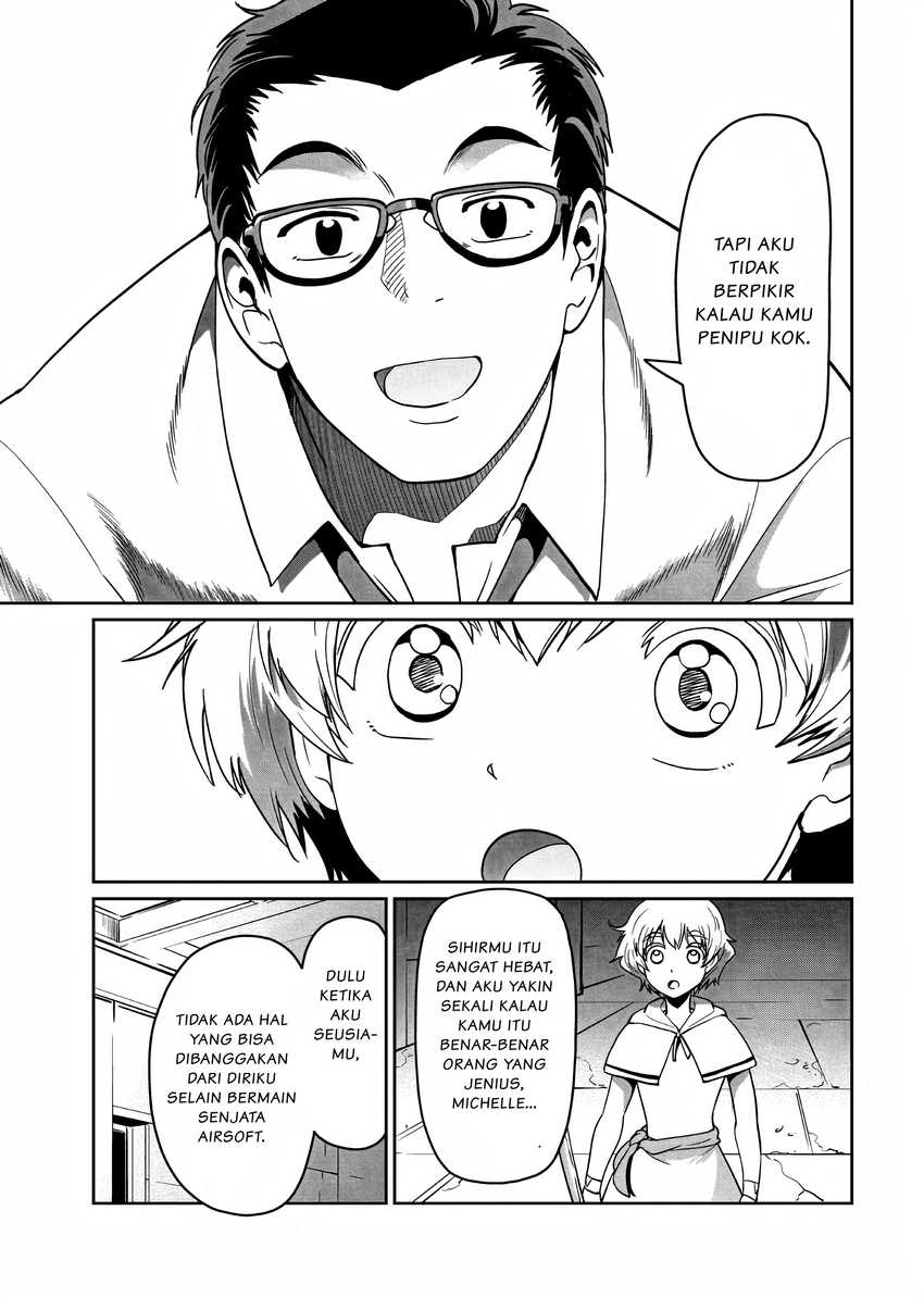 Isekai Shoukan Oji-san no Juumusou Life – Sabage Suki Salaryman wa Kaisha Owari ni Isekai e Chokki suru Chapter 14 Gambar 16