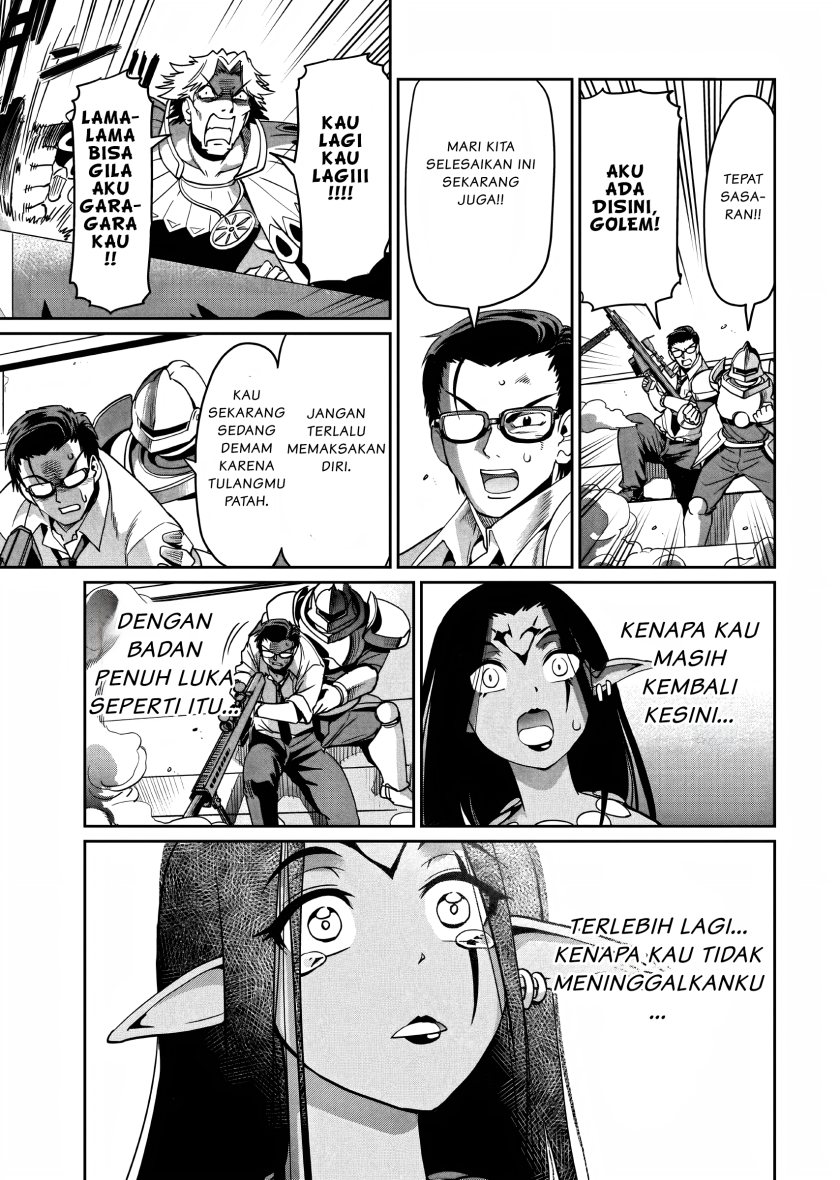 Isekai Shoukan Oji-san no Juumusou Life – Sabage Suki Salaryman wa Kaisha Owari ni Isekai e Chokki suru Chapter 09 Gambar 14