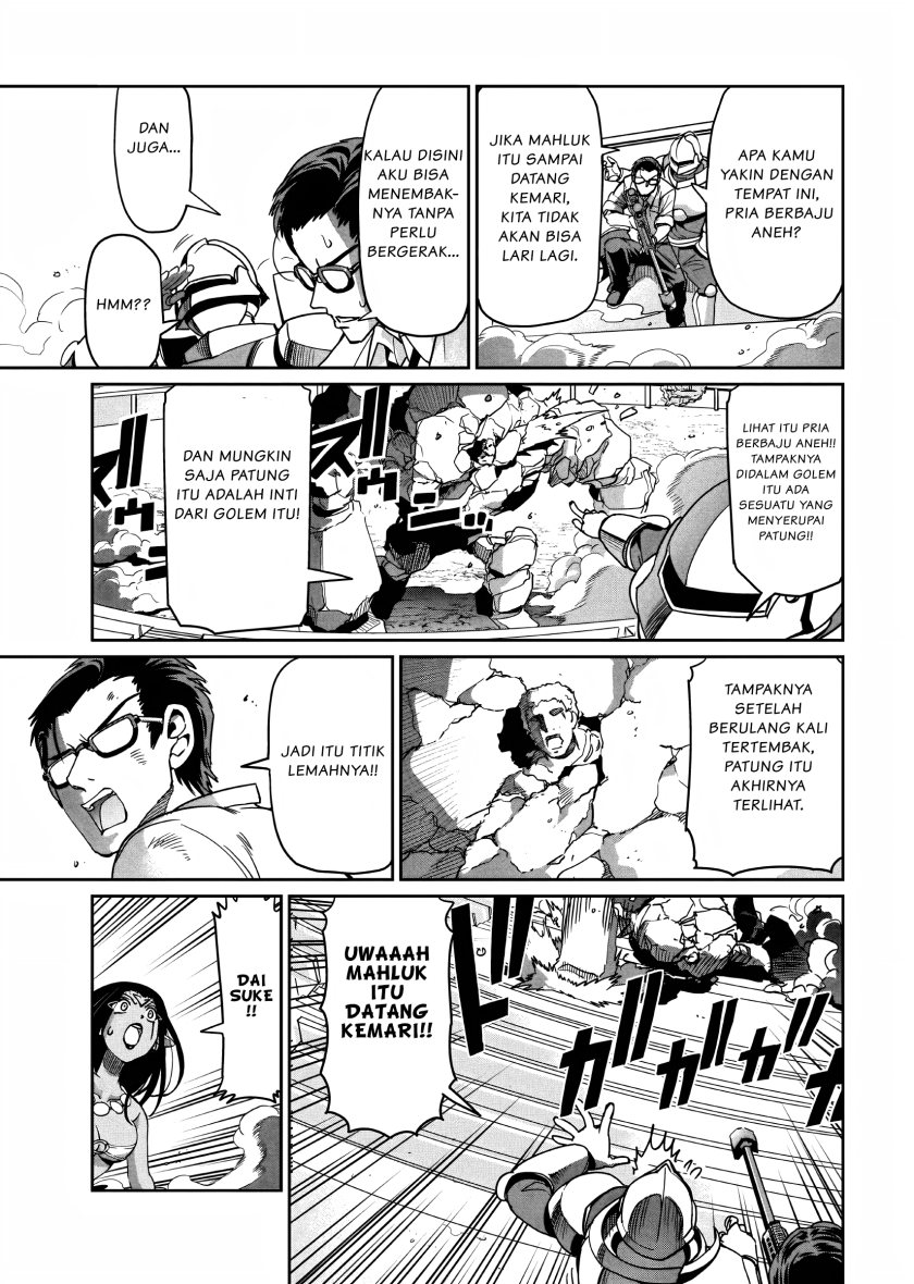 Isekai Shoukan Oji-san no Juumusou Life – Sabage Suki Salaryman wa Kaisha Owari ni Isekai e Chokki suru Chapter 09 Gambar 16