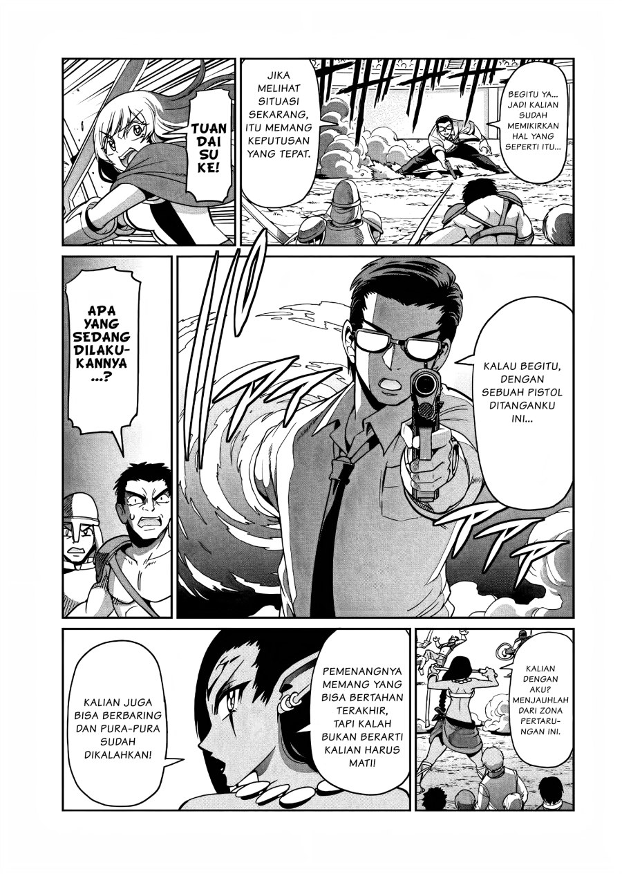Isekai Shoukan Oji-san no Juumusou Life – Sabage Suki Salaryman wa Kaisha Owari ni Isekai e Chokki suru Chapter 06 Gambar 12
