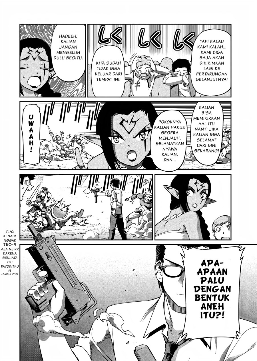 Isekai Shoukan Oji-san no Juumusou Life – Sabage Suki Salaryman wa Kaisha Owari ni Isekai e Chokki suru Chapter 06 Gambar 13