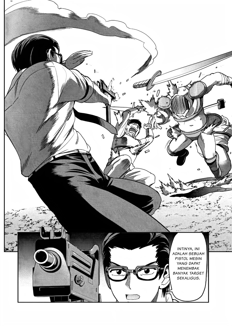 Isekai Shoukan Oji-san no Juumusou Life – Sabage Suki Salaryman wa Kaisha Owari ni Isekai e Chokki suru Chapter 06 Gambar 15