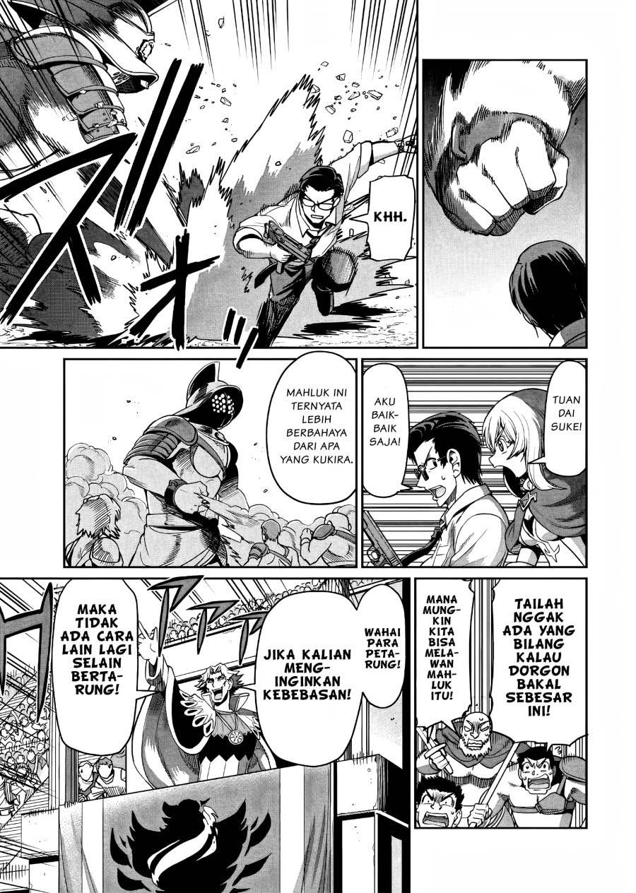 Isekai Shoukan Oji-san no Juumusou Life – Sabage Suki Salaryman wa Kaisha Owari ni Isekai e Chokki suru Chapter 06 Gambar 22