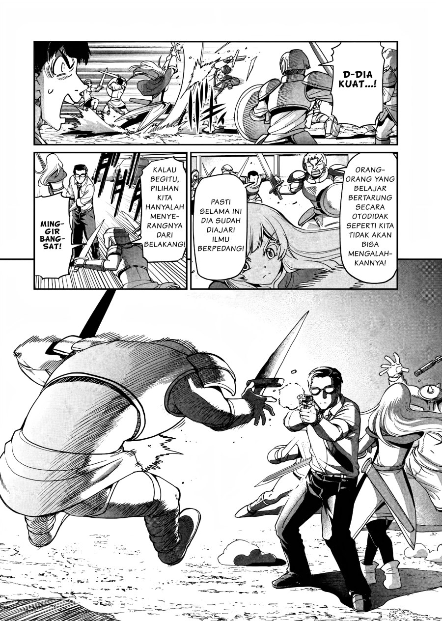Isekai Shoukan Oji-san no Juumusou Life – Sabage Suki Salaryman wa Kaisha Owari ni Isekai e Chokki suru Chapter 06 Gambar 5