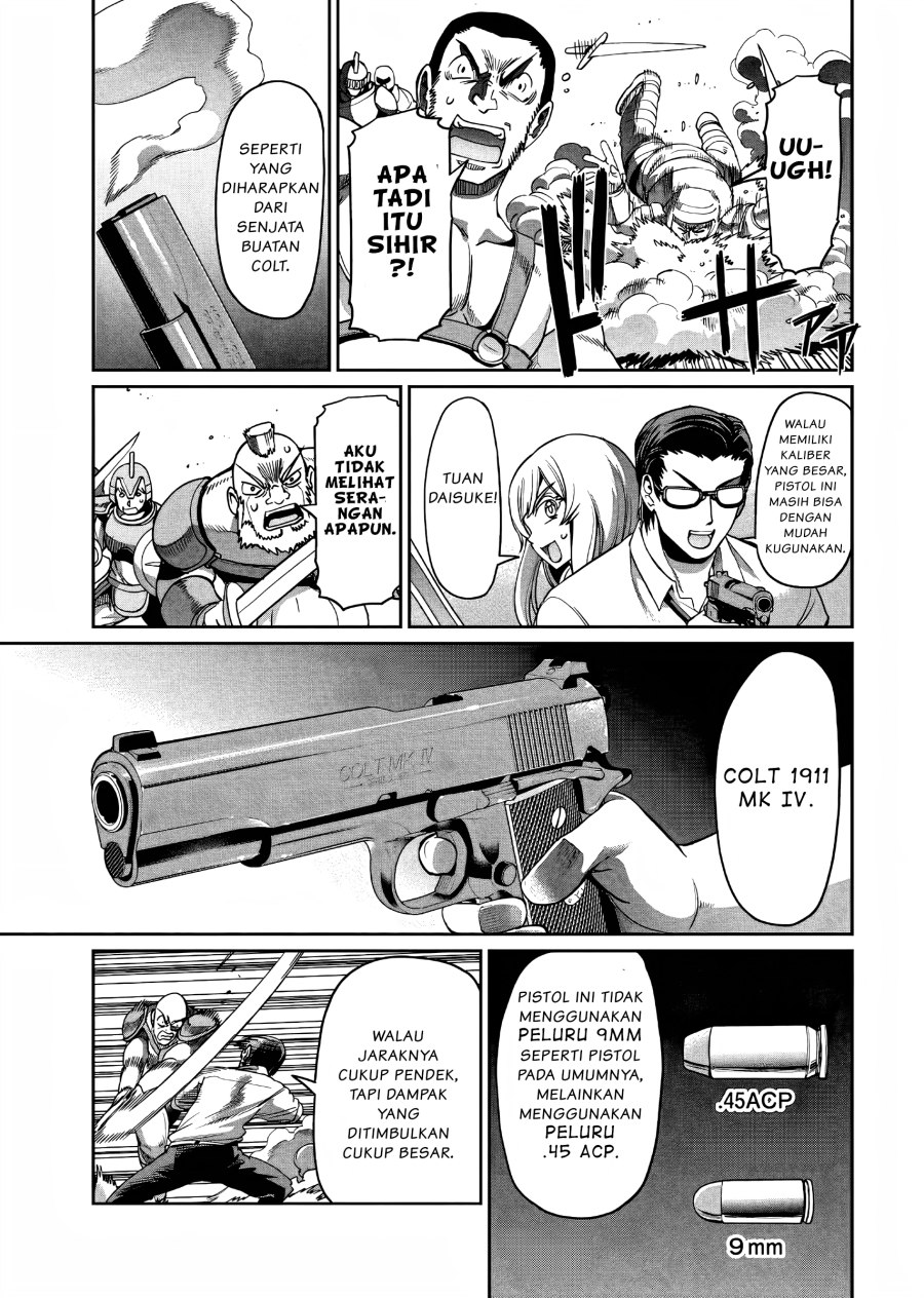 Isekai Shoukan Oji-san no Juumusou Life – Sabage Suki Salaryman wa Kaisha Owari ni Isekai e Chokki suru Chapter 06 Gambar 6