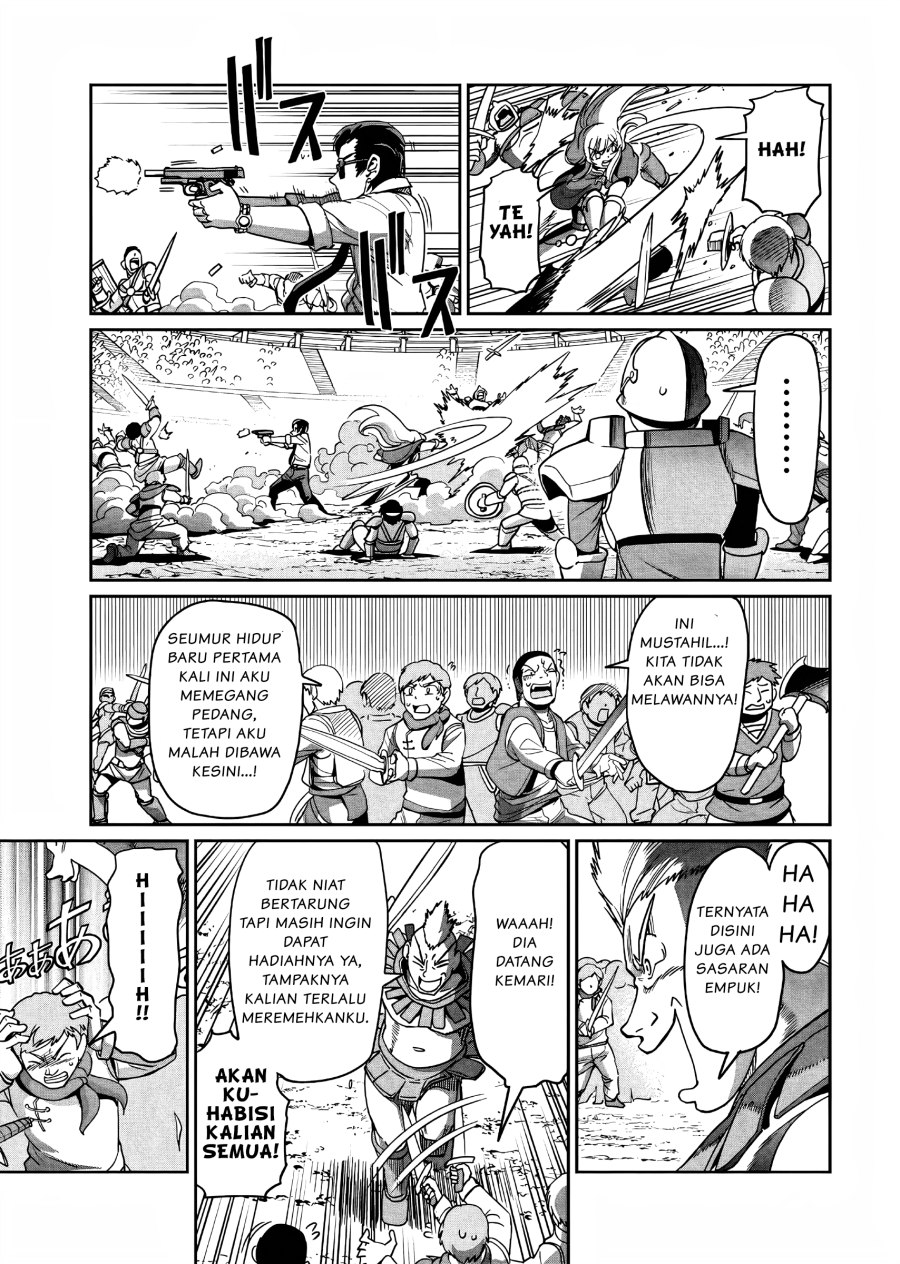 Isekai Shoukan Oji-san no Juumusou Life – Sabage Suki Salaryman wa Kaisha Owari ni Isekai e Chokki suru Chapter 06 Gambar 8