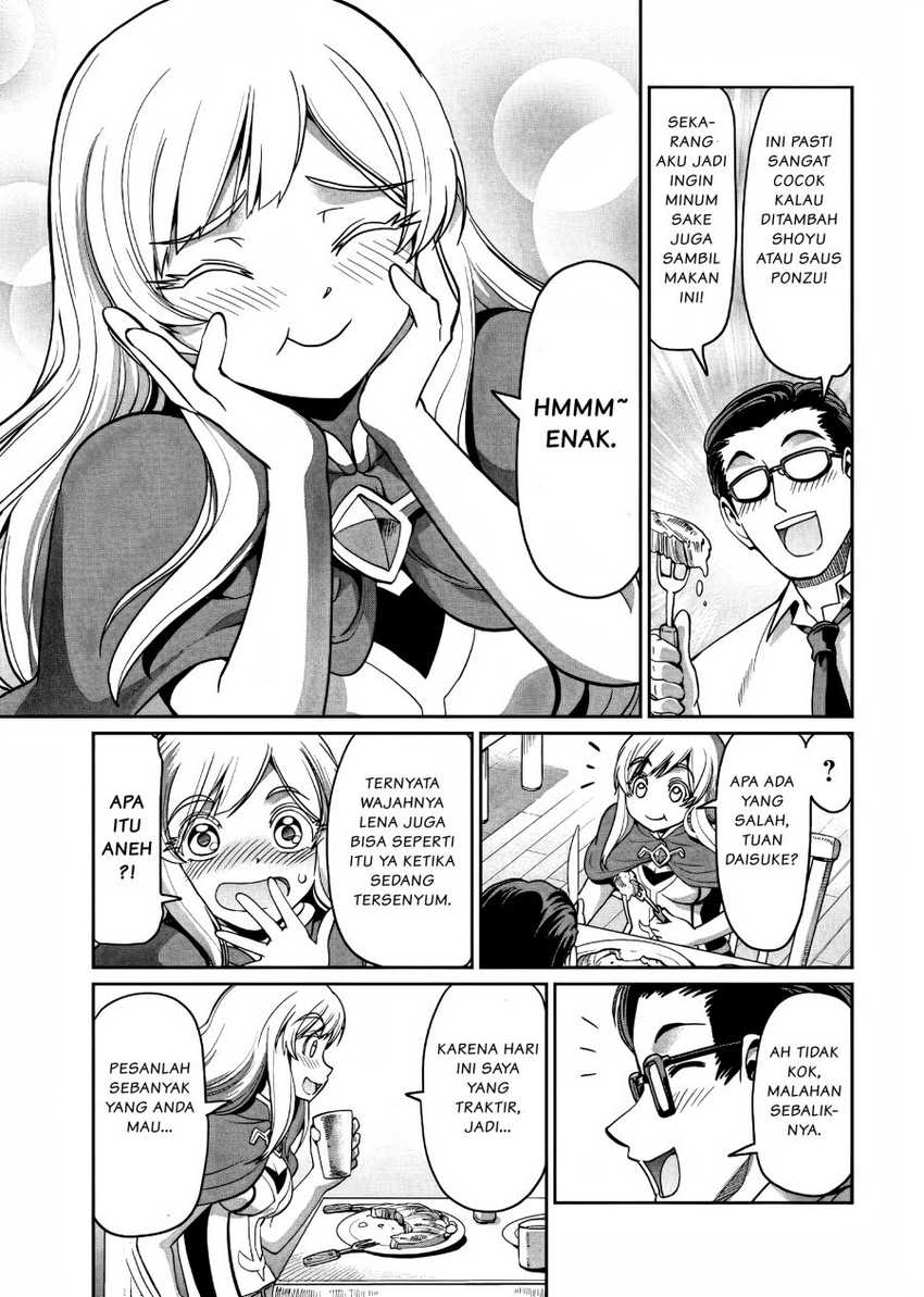 Isekai Shoukan Oji-san no Juumusou Life – Sabage Suki Salaryman wa Kaisha Owari ni Isekai e Chokki suru Chapter 04 Gambar 10