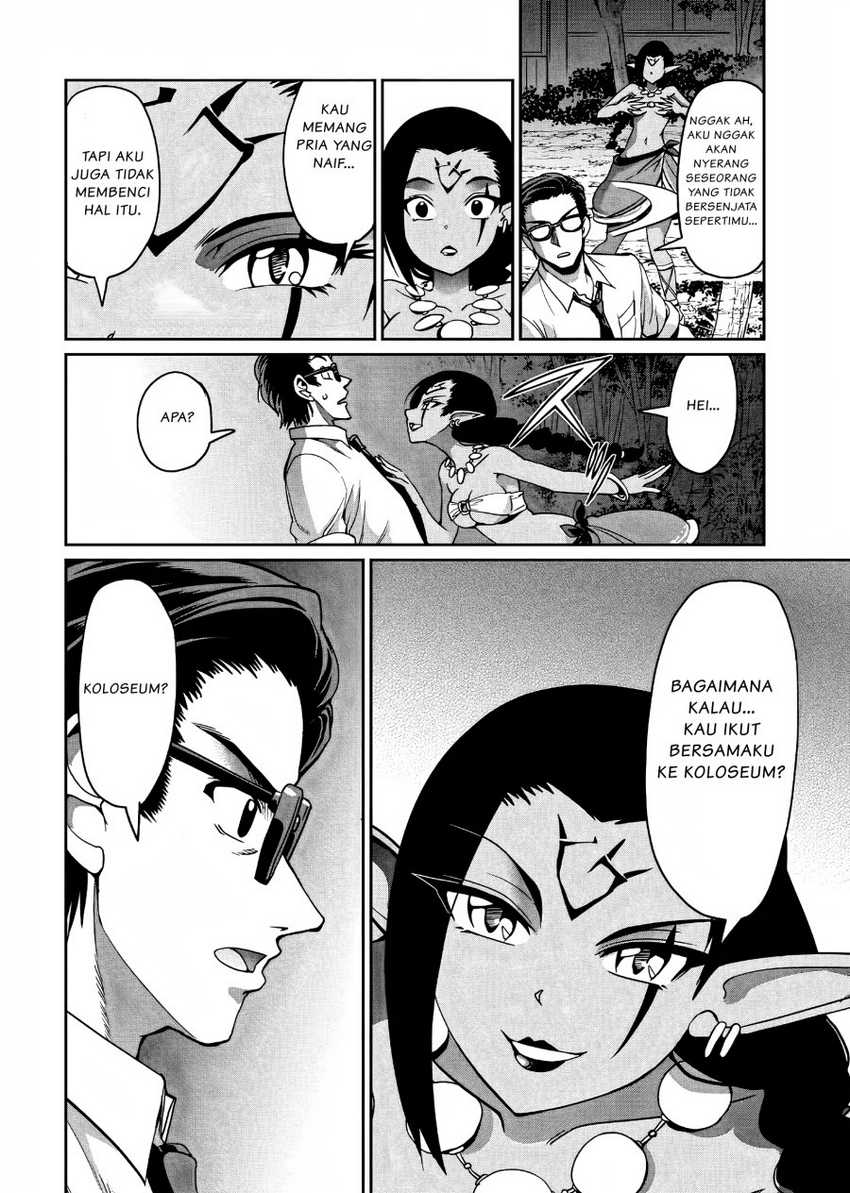 Isekai Shoukan Oji-san no Juumusou Life – Sabage Suki Salaryman wa Kaisha Owari ni Isekai e Chokki suru Chapter 04 Gambar 21