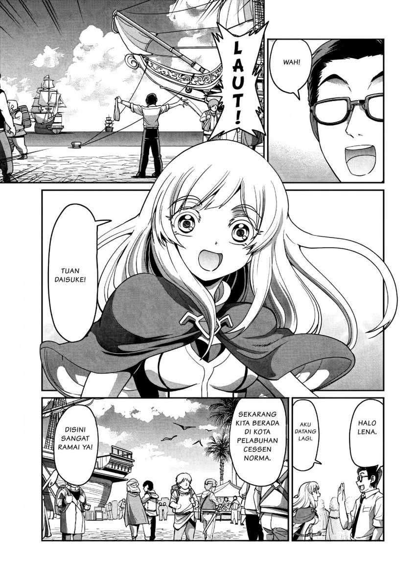 Isekai Shoukan Oji-san no Juumusou Life – Sabage Suki Salaryman wa Kaisha Owari ni Isekai e Chokki suru Chapter 04 Gambar 4
