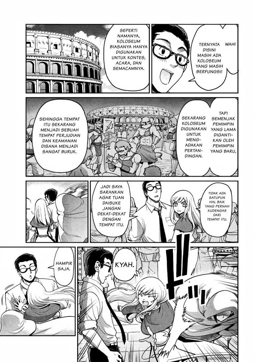 Isekai Shoukan Oji-san no Juumusou Life – Sabage Suki Salaryman wa Kaisha Owari ni Isekai e Chokki suru Chapter 04 Gambar 6