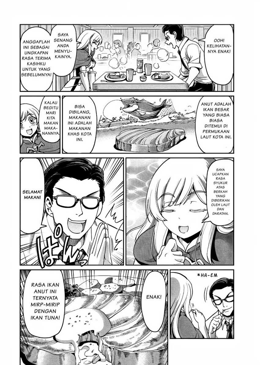 Isekai Shoukan Oji-san no Juumusou Life – Sabage Suki Salaryman wa Kaisha Owari ni Isekai e Chokki suru Chapter 04 Gambar 9