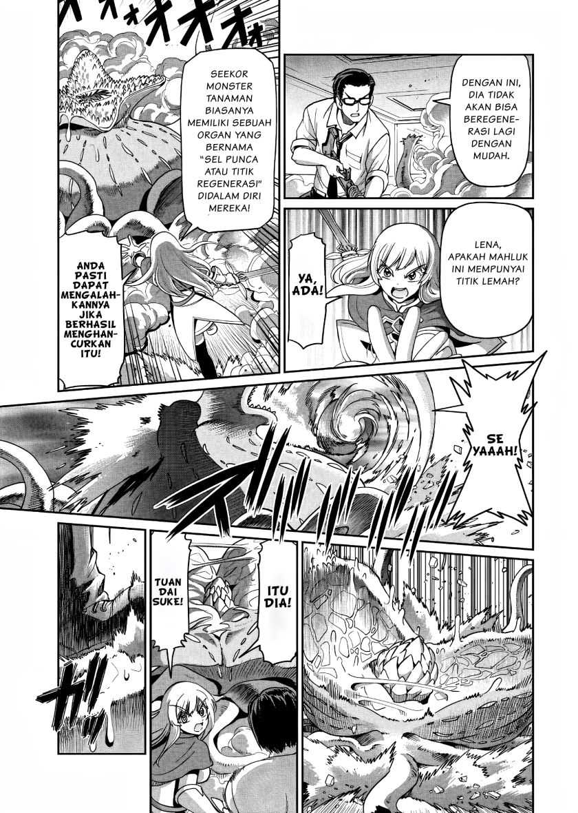 Isekai Shoukan Oji-san no Juumusou Life – Sabage Suki Salaryman wa Kaisha Owari ni Isekai e Chokki suru Chapter 03 Gambar 18