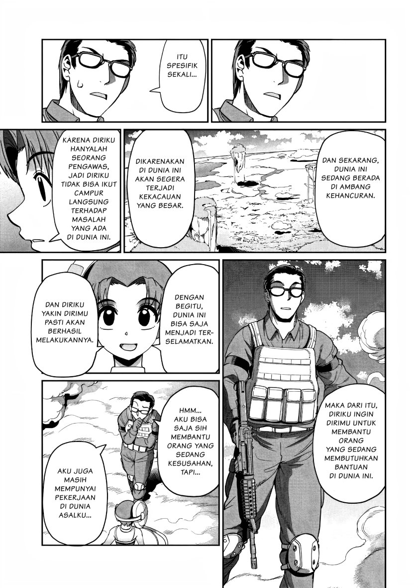 Isekai Shoukan Oji-san no Juumusou Life – Sabage Suki Salaryman wa Kaisha Owari ni Isekai e Chokki suru Chapter 02 Gambar 10