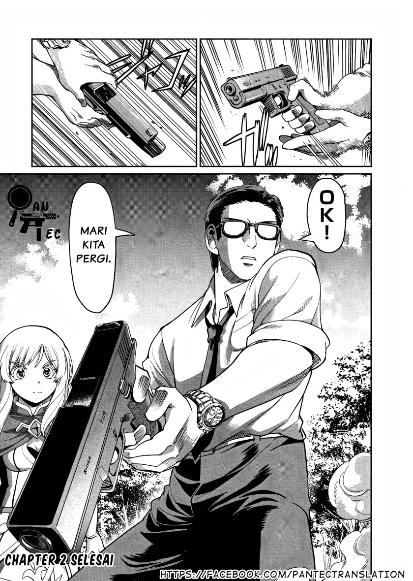 Isekai Shoukan Oji-san no Juumusou Life – Sabage Suki Salaryman wa Kaisha Owari ni Isekai e Chokki suru Chapter 02 Gambar 21
