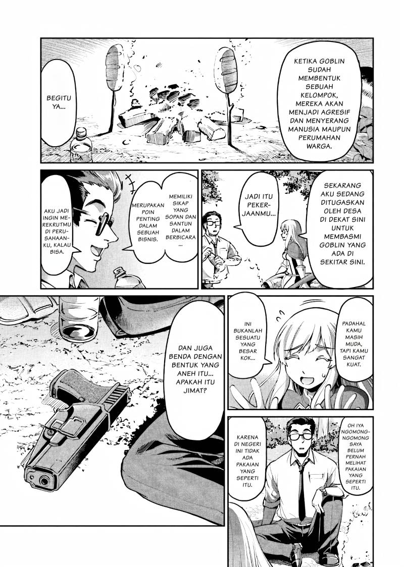Isekai Shoukan Oji-san no Juumusou Life – Sabage Suki Salaryman wa Kaisha Owari ni Isekai e Chokki suru Chapter 01 Gambar 14