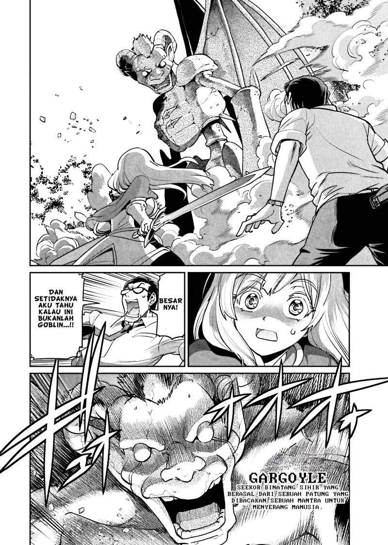 Isekai Shoukan Oji-san no Juumusou Life – Sabage Suki Salaryman wa Kaisha Owari ni Isekai e Chokki suru Chapter 01 Gambar 17