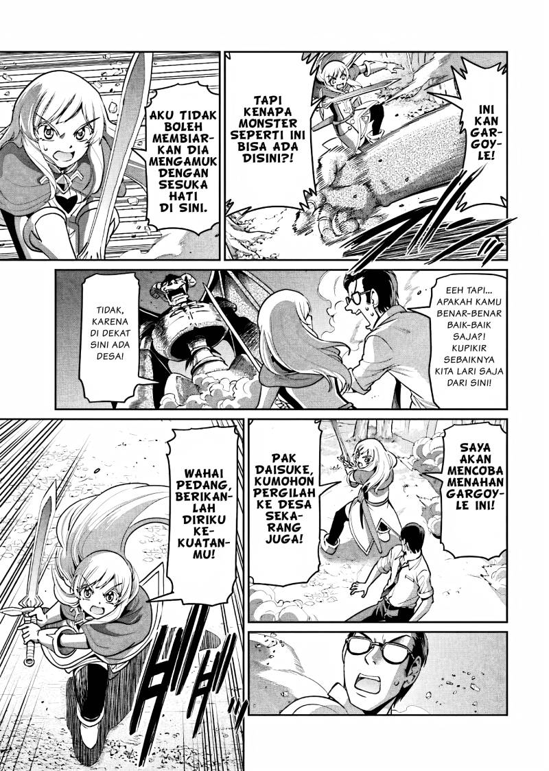 Isekai Shoukan Oji-san no Juumusou Life – Sabage Suki Salaryman wa Kaisha Owari ni Isekai e Chokki suru Chapter 01 Gambar 18