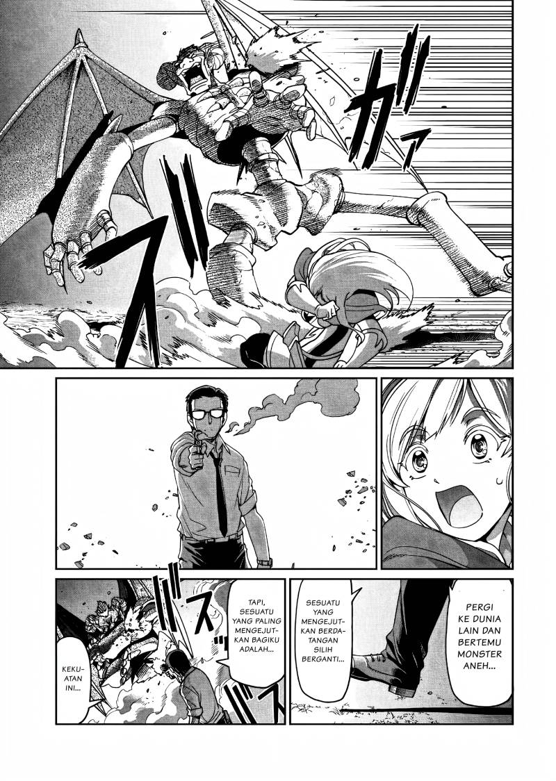 Isekai Shoukan Oji-san no Juumusou Life – Sabage Suki Salaryman wa Kaisha Owari ni Isekai e Chokki suru Chapter 01 Gambar 22