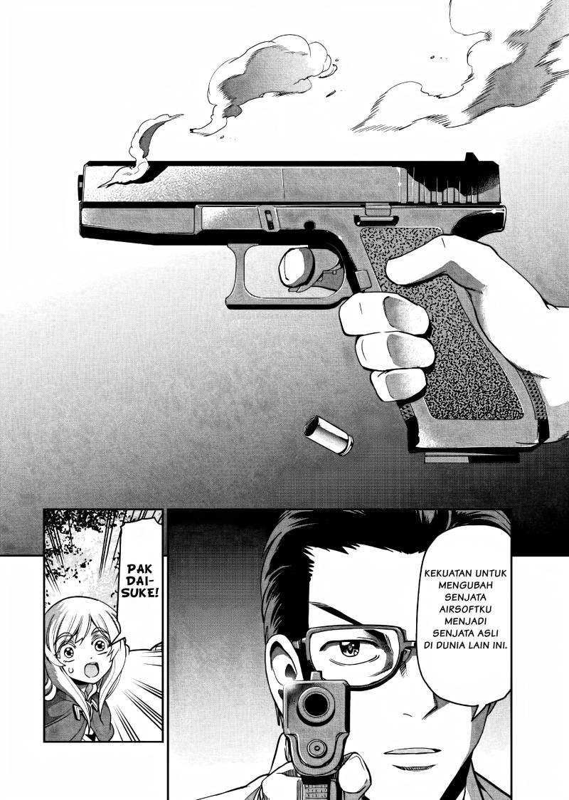 Isekai Shoukan Oji-san no Juumusou Life – Sabage Suki Salaryman wa Kaisha Owari ni Isekai e Chokki suru Chapter 01 Gambar 23