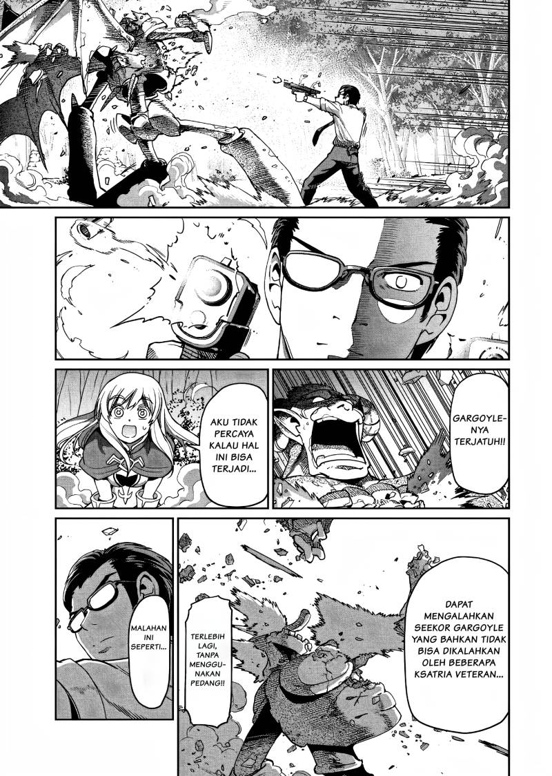 Isekai Shoukan Oji-san no Juumusou Life – Sabage Suki Salaryman wa Kaisha Owari ni Isekai e Chokki suru Chapter 01 Gambar 26