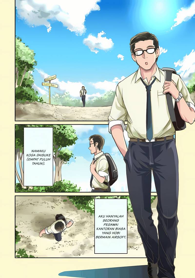 Isekai Shoukan Oji-san no Juumusou Life – Sabage Suki Salaryman wa Kaisha Owari ni Isekai e Chokki suru Chapter 01 Gambar 7