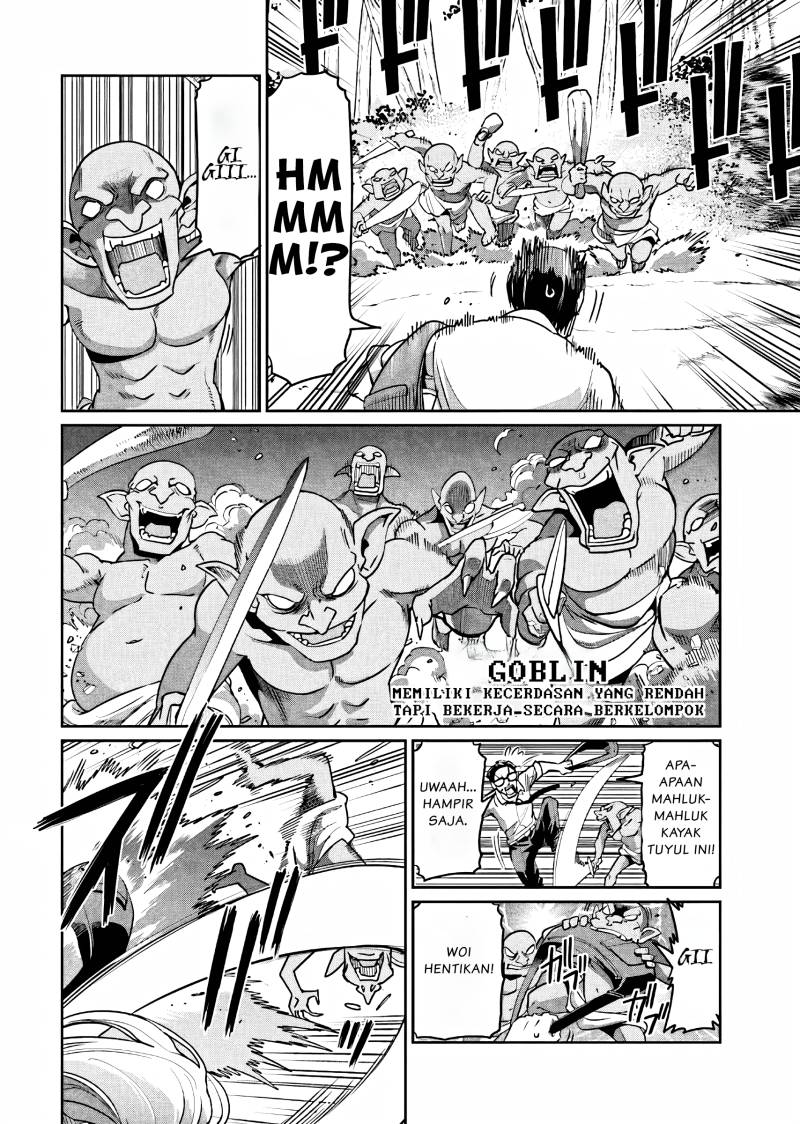 Isekai Shoukan Oji-san no Juumusou Life – Sabage Suki Salaryman wa Kaisha Owari ni Isekai e Chokki suru Chapter 01 Gambar 9