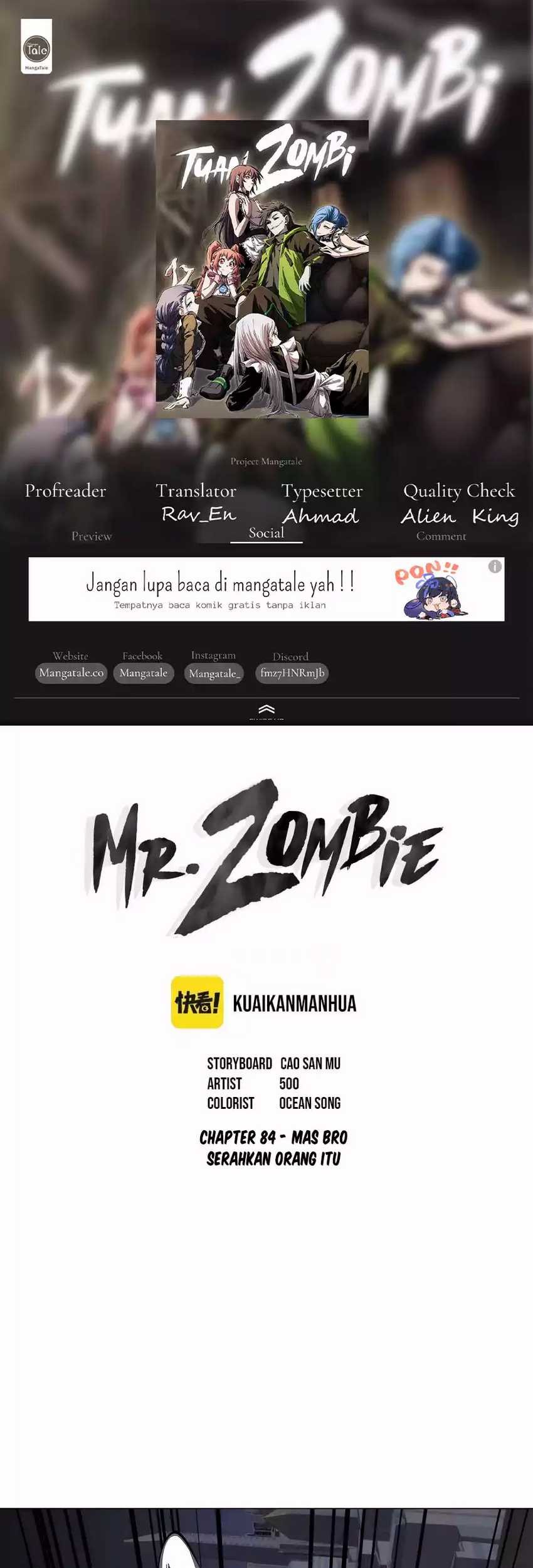Baca Komik Mr. Zombie Chapter 84 Gambar 1