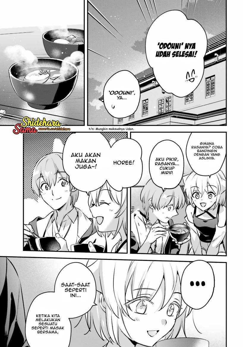 Yuusha Shoukan ni Makikomareta kedo, Isekai wa Heiwa deshita Chapter 49 Gambar 26