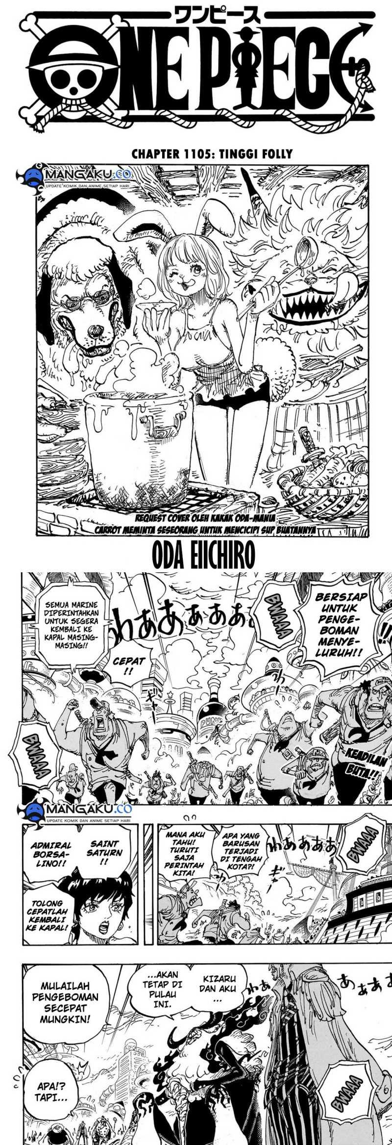 Baca Manga One Piece Chapter 1105 Gambar 2