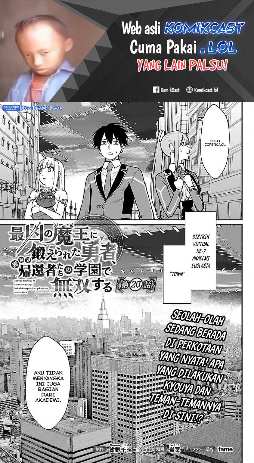 Baca Manga Saikyou No Maou Ni Kitaerareta Yuusha Chapter 20 Gambar 2