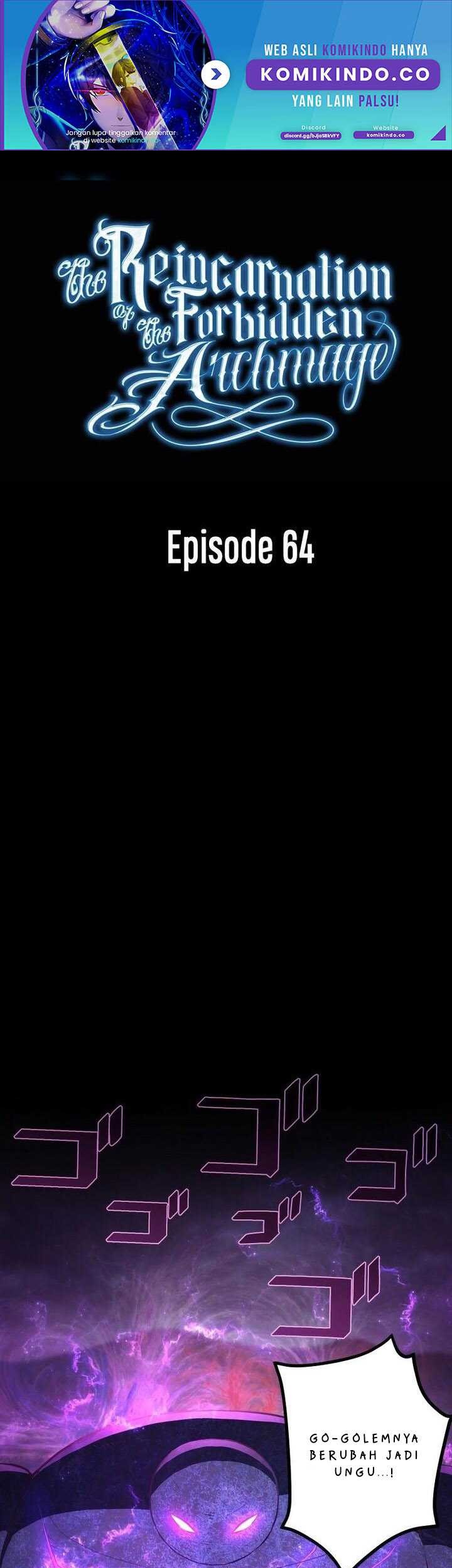 Baca Manhwa The Reincarnation of the Forbidden Archmage Chapter 64 Gambar 2
