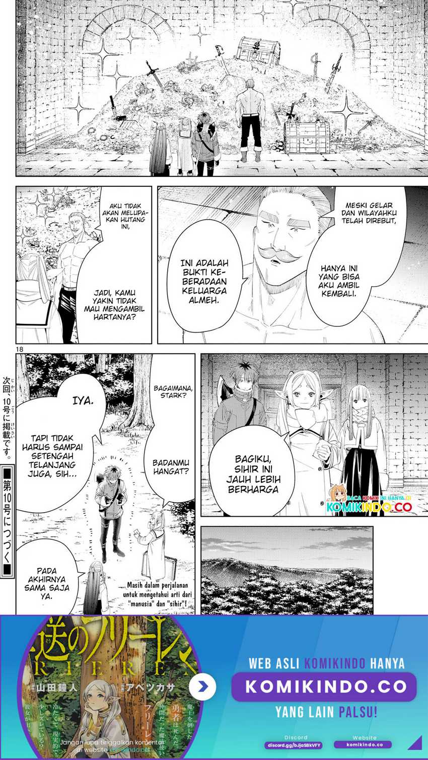 Sousou no Frieren Chapter 122 Gambar 19