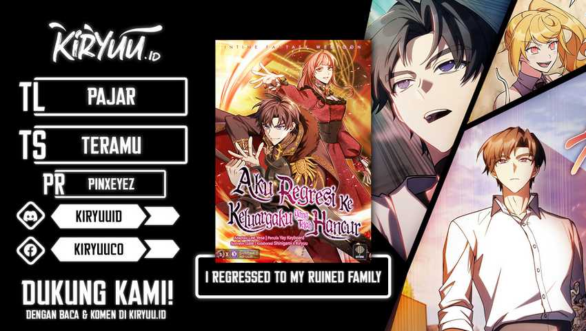 Komik I Regressed to My Ruined Family Chapter 70 gambar nomor 1