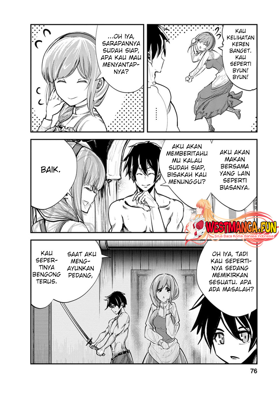 Monster no Goshujin-sama Chapter 57 Gambar 12
